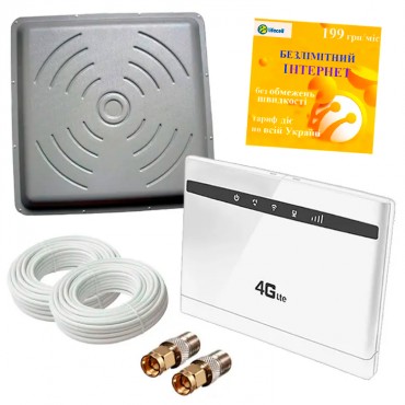 4G Wi - Fi комплект із потужною антеною (роутер CP100-3 + антена МІМО 24 ДБ)