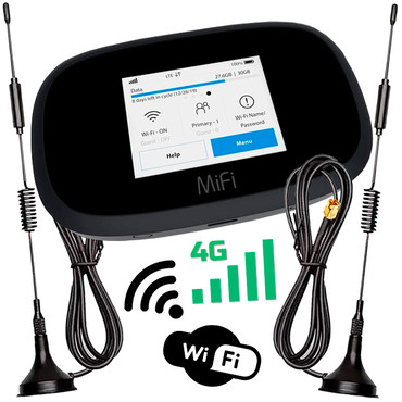 Компактний 4G Wi-Fi роутер (Novatel MiFi 8000 + Антена 15 Дб)