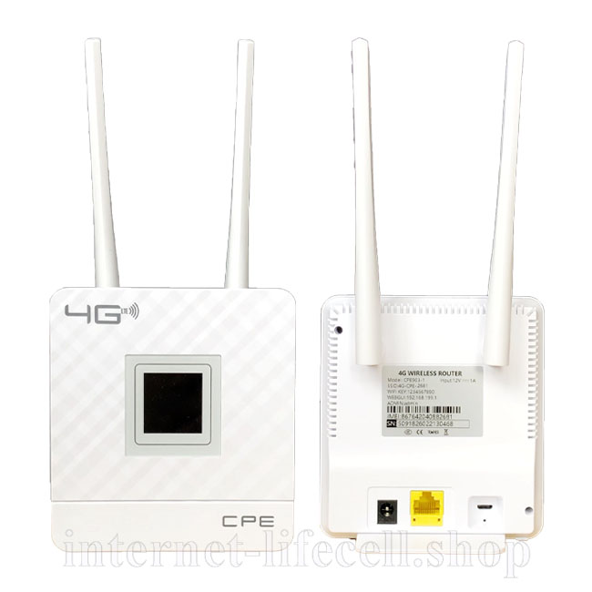 3G/4G WiFi роутер CPE 903 интернет на дачу Lifecell